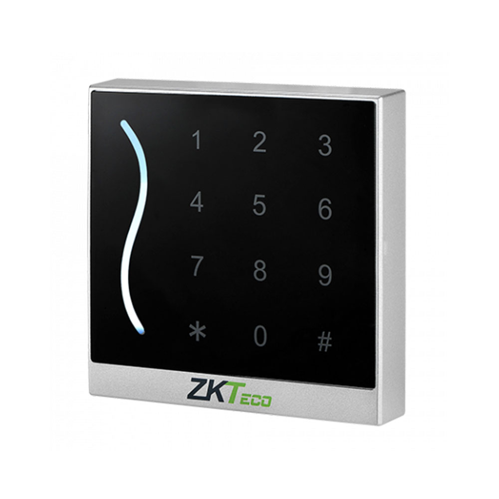 Cititor de proximitate RFID cu tastatura ZKTeco PROID30-B-WG-1, Wiegand, EM, 125 KHz, cod PIN, interior/exterior la reducere 125