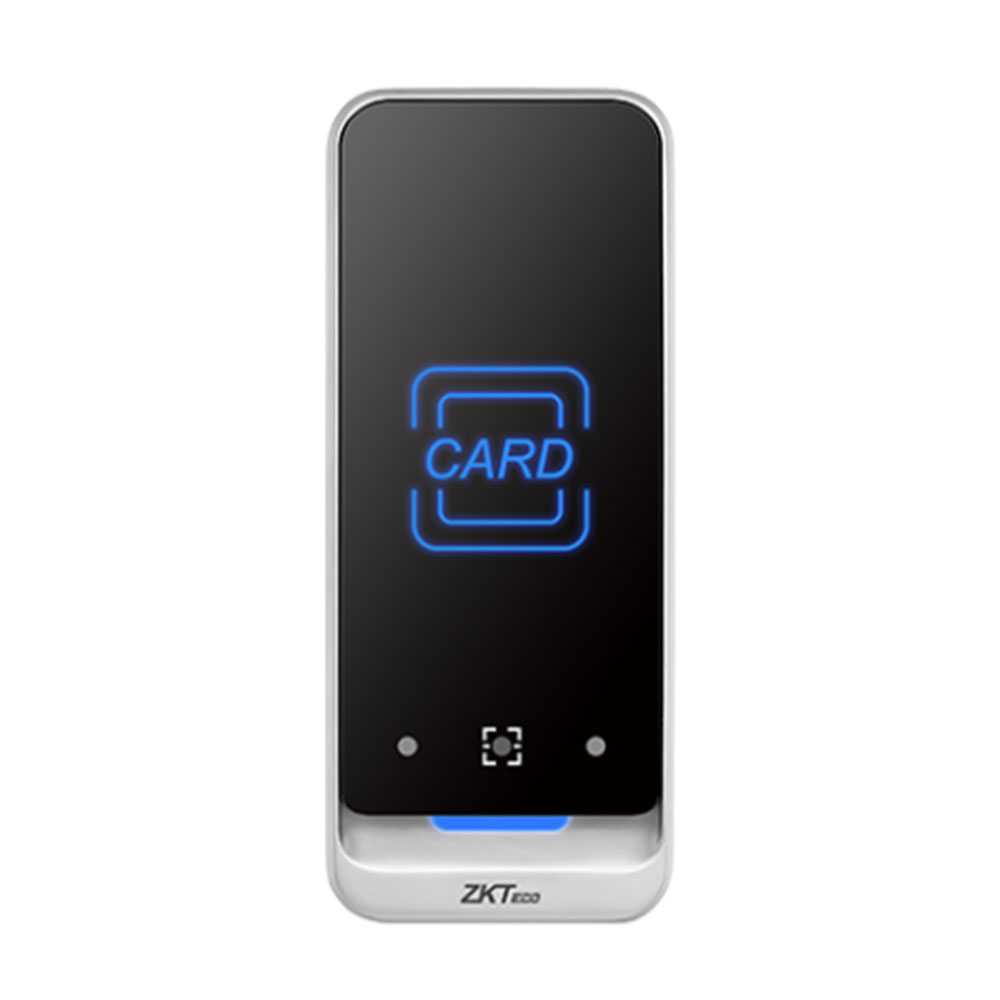 Cititor de proximitate RFID ZKTeco ACC-ER-QR600-V-1, EM, 125 KHz, cod QR, interior/exterior 125 125