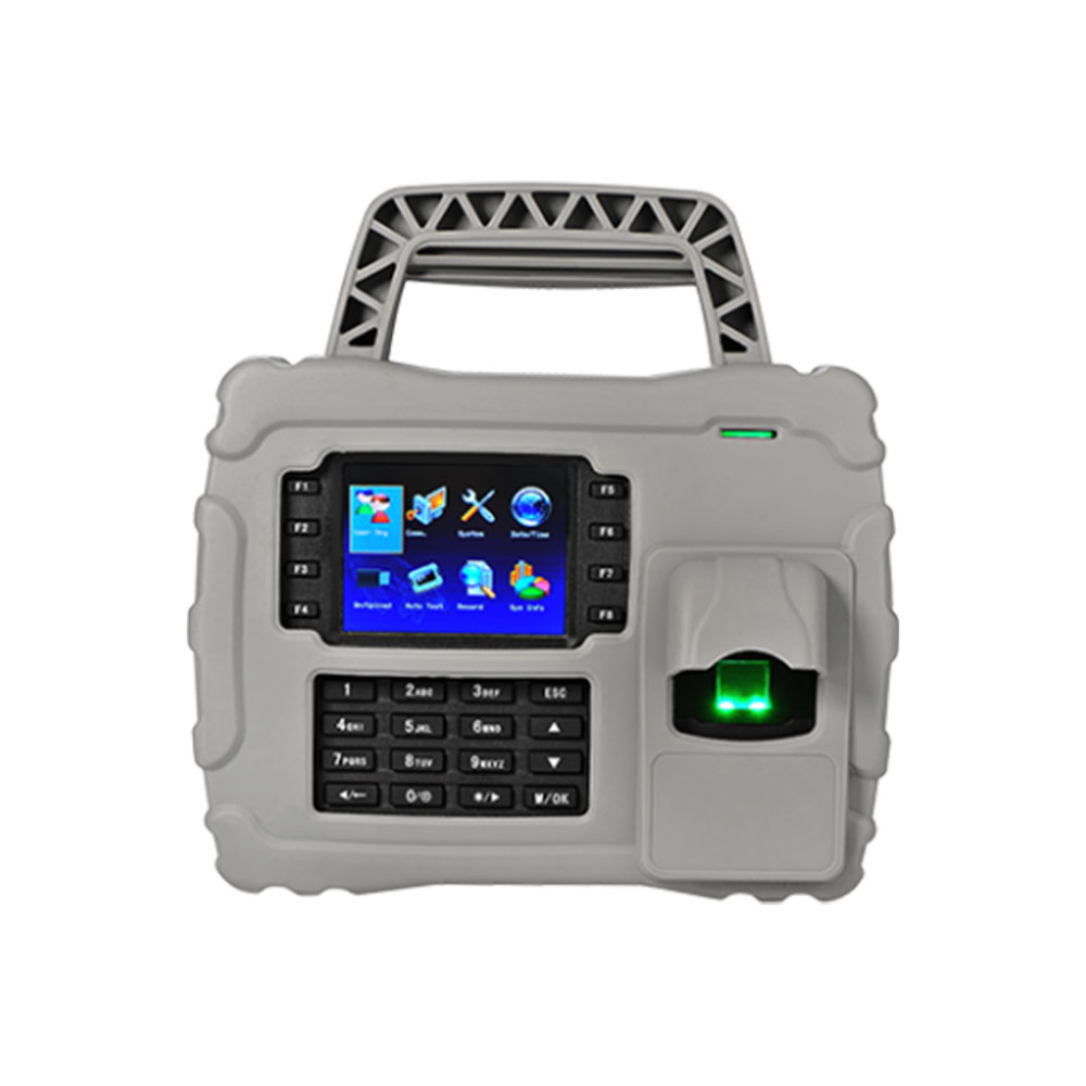 Controler de acces biometric portabil ZKTeco TA-S922ZMM-G1, 3.5 inch, parola, 5.000 amprente, 30.000 carduri, 200.000 evenimente