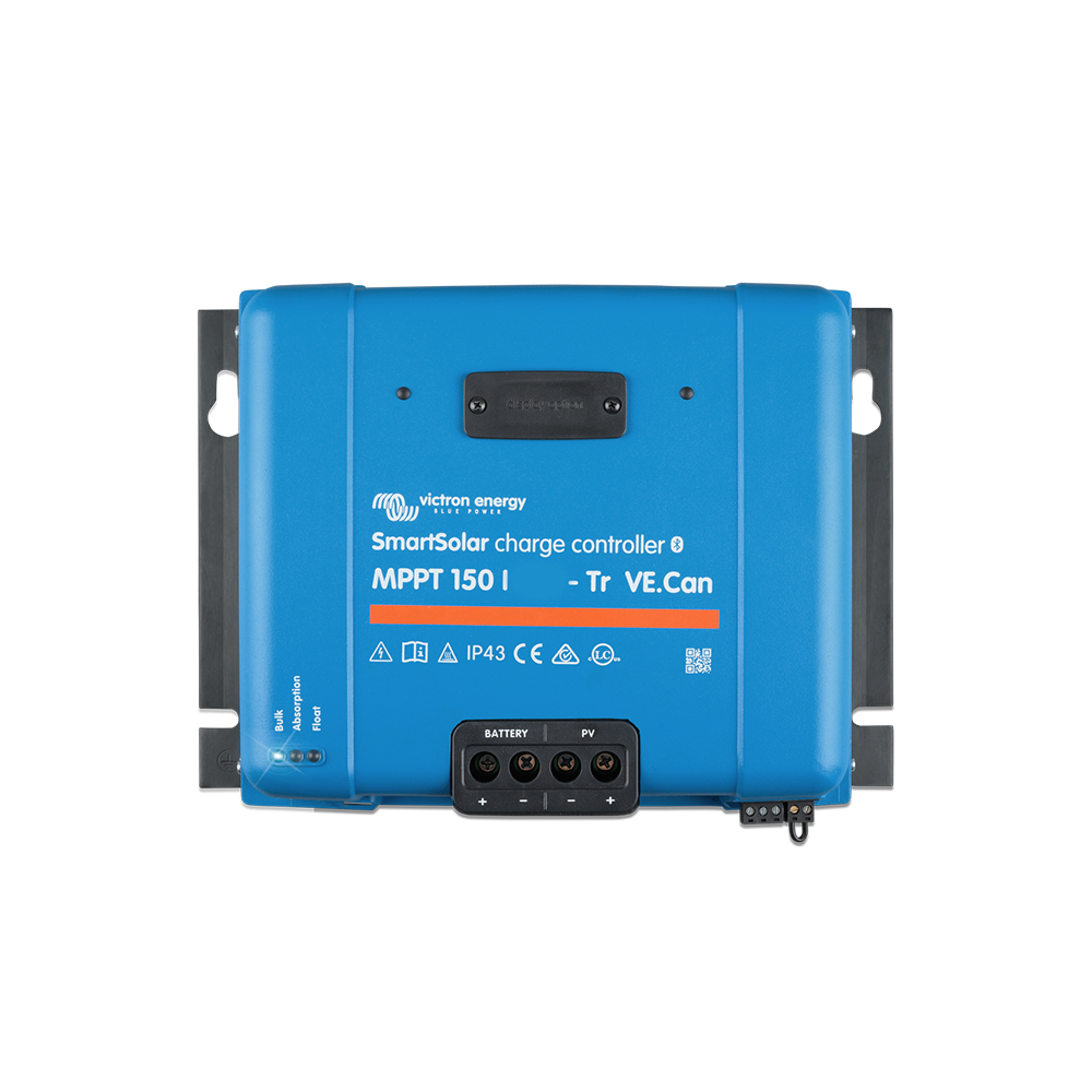 Controler pentru incarcare acumulatori sisteme fotovoltaice MPPT Victron SmartSolar SCC115085411, 12/24/48V, 85A, VE.Can, bluetooth, conectori TR 12/24/48V