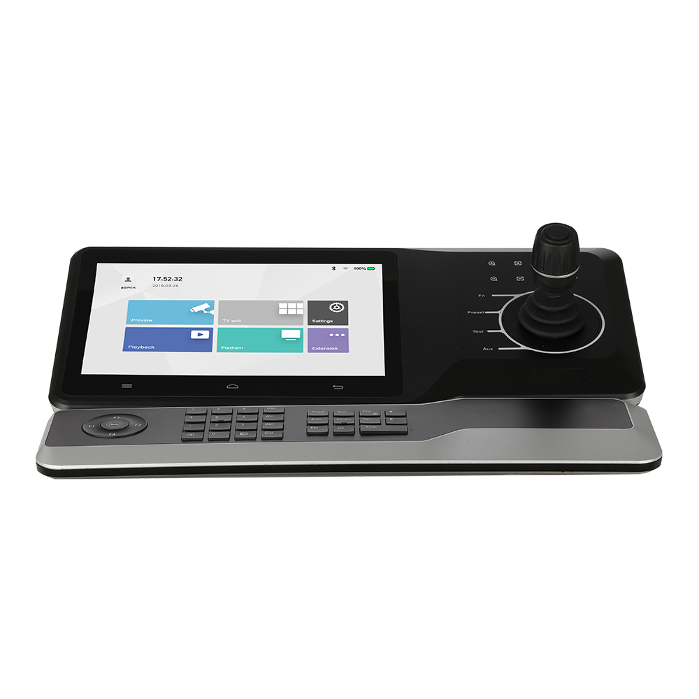 Controller speed dome cu joystick Dahua, touch screen, 10 inch, WiFi Dahua imagine noua tecomm.ro