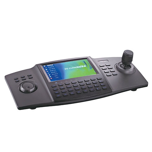 Controller touch screen cu joystick Hikvision DS-1100KI(B) Controller imagine 2022 3foto.ro