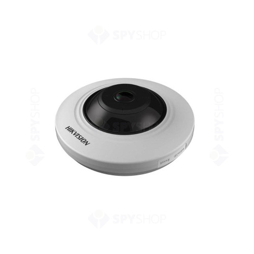 Camera supraveghere IP Dome Hikvision DS-2CD2955FWD-IS, 5 MP, IR 8 m, 1.05 mm fisheye