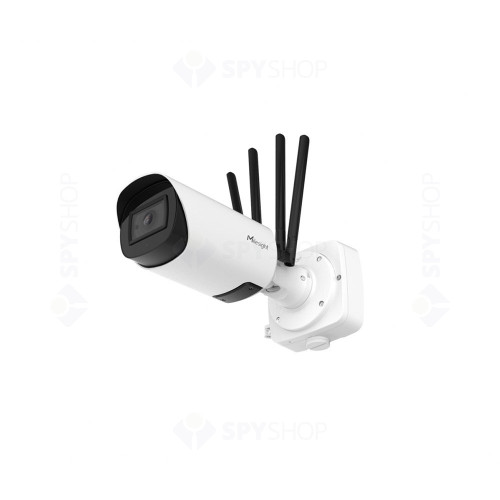 Camera supraveghere exterior IP Wireless 5G Milesight MS-C5366-FGPC, 5 MP, motorizata 2.7 - 13.5 mm, IR 65 m, slot card, microfon, PoE