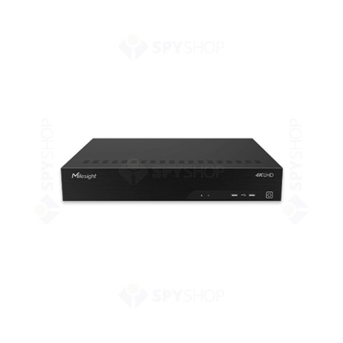 NVR Milesight MS-N7048-UPH, 12 MP, 48 canale, 320 Mbps, 24x PoE