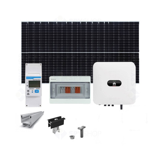 Sistem Fotovoltaic complet cu montaj si dosar prosumator inclus 5 kWp