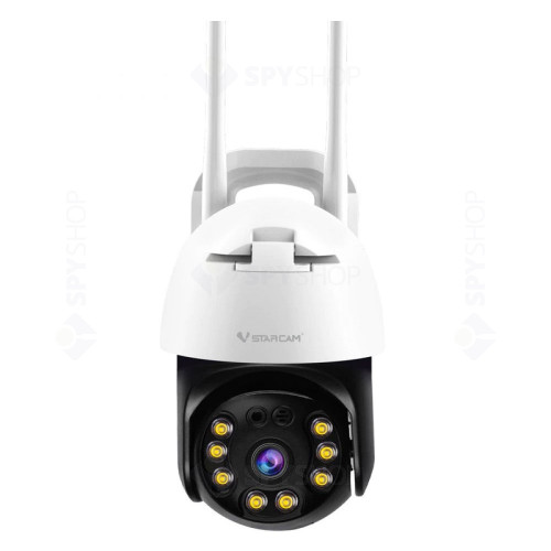 RESIGILAT - Camera supraveghere wireless IP WiFi Speed Dome PT Vstarcam CS64, 2 MP, IR 20 m, 3.6 mm, slot card, microfon, detectie miscare