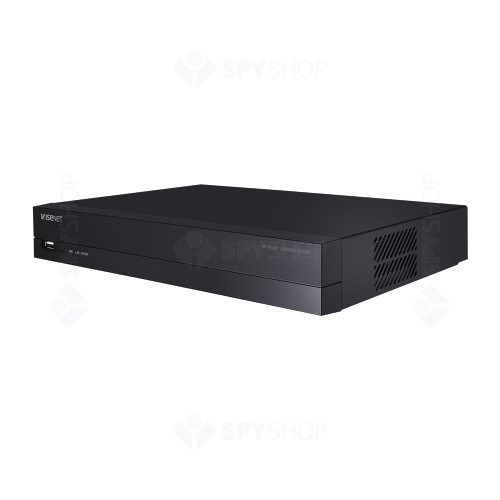 NVR Hanwha ARN-810S, 8 canale, 8 MP, 60 Mbps, 8x PoE