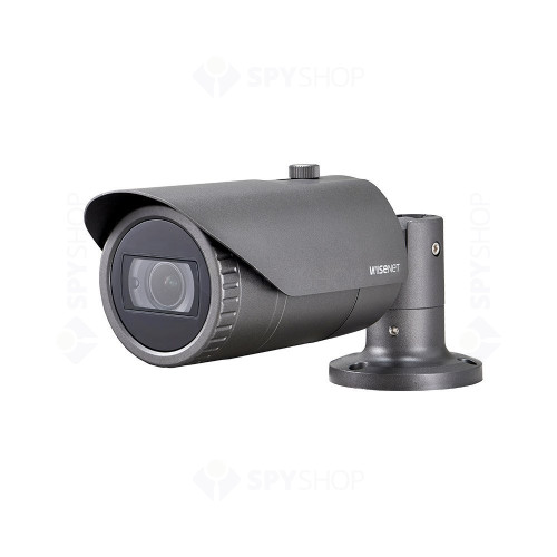 Camera supraveghere exterior Hanwha HCO-6080, 2 MP, motorizata 3.2-10 mm, detectie miscare