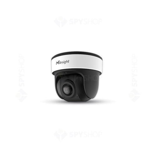 Camera supraveghere IP Dome Milesight MS-C5376-PE, 5 MP, 1.68 mm, IR 15 m, microfon, slot card, PoE