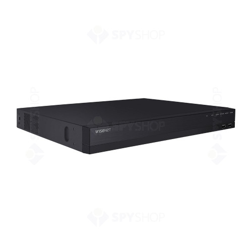 NVR Hanwha ARN-1610S, 16 canale, 8 MP, 80 Mbps, 16x PoE