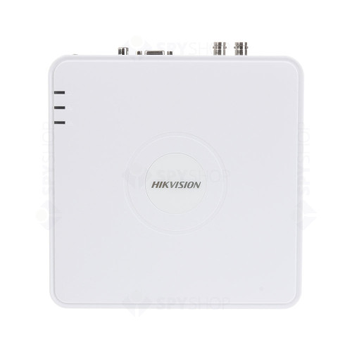 DVR Hikvision Lite Mini DS-7104HGHI-K1(S), 4 canale, 2 MP, audio prin coaxial