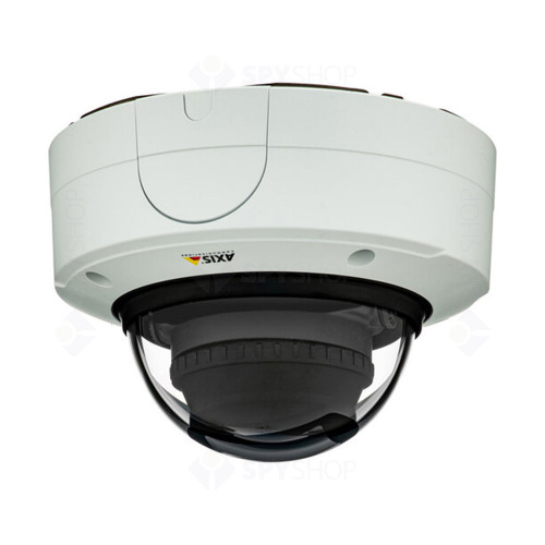 Camera supraveghere exterior IP HDTV Dome Axis Lightfinder P3255-LVE 02099-001, 2 MP, IR 40 metri, 3.4-8.9 mm, PoE, slot card 