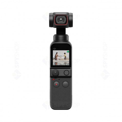 Camera video pentru sportivi Dji Pocket 2 CP.OS.00000146.01, 64MP, 4K, timp the functionare 140 minute, 875 mAh