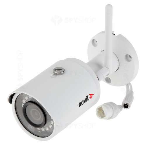 Camera supraveghere wireless IP WiFi Acvil WIFI-EF30-4M 2.0, 4 MP, IR 30 m, 2.8 mm, slot card