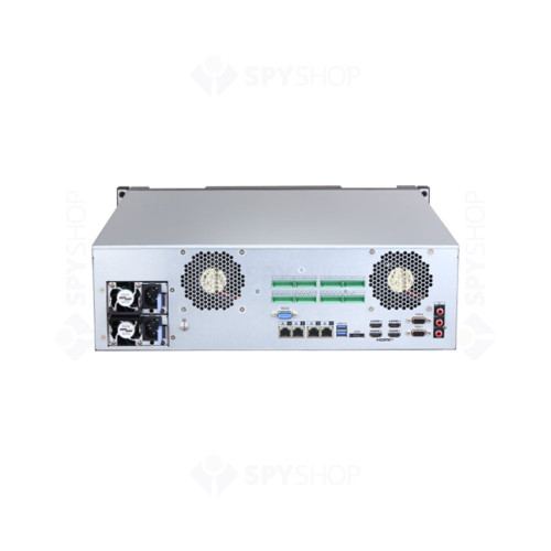 NVR WizMind Dahua NVR616DRH-128-XI, 128 canale, 32 MP, 1280 Mbps, protectie perimetrala