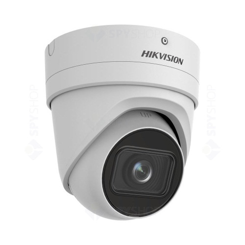 Camera supraveghere IP Dome HikVision AcuSense DS-2CD2H26G2-IZSC, 2 MP, motorizata 2.8-12 mm, IR 40 m, slot card, PoE, protectie perimetrala