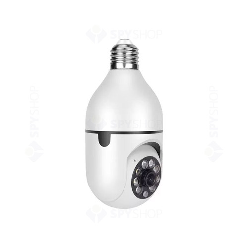 Camera supraveghere Wi-Fi Speed Dome cu iluminare duala VStarcam CS660, 3 MP, 4 mm, microfon si difuzor, IR/lumina alba 15-25 m, slot card