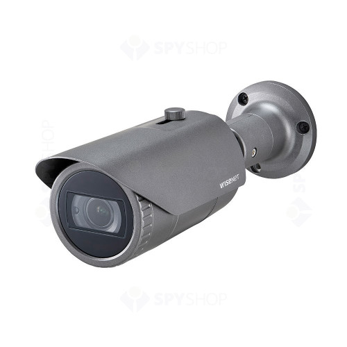 Camera supraveghere exterior Hanwha HCO-6080, 2 MP, motorizata 3.2-10 mm, detectie miscare