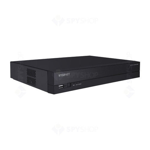 NVR Hanwha ARN-410S, 4 canale, 40 Mbps, 8 MP, 4x PoE