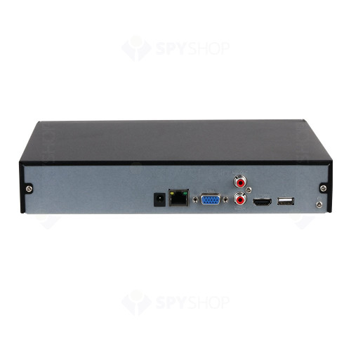 NVR Dahua NVR4108HS-4KS3, 8 canale, 12 MP, 80 Mbps, detectie faciala, protectie perimetrala, 1U