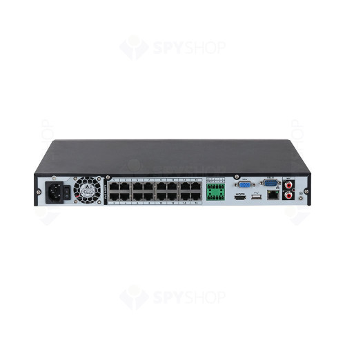 NVR WizSense Dahua NVR4216-16P-EI, 16 canale, 16 MP, 256 Mbps, 16xPoE