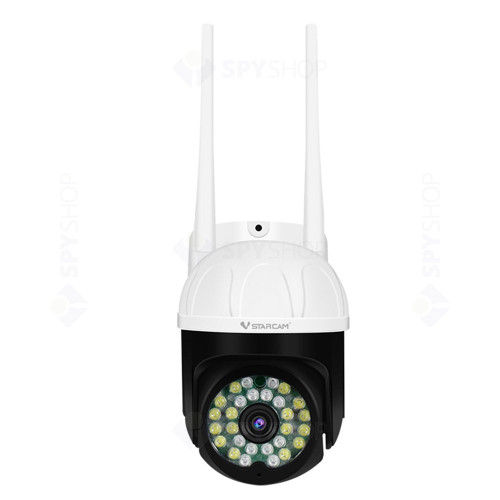 Camera supraveghere wireless IP WiFi PT Vstarcam CS662, 3 MP, IR 30 m, 3.6 mm, slot card, microfon, detectie miscare