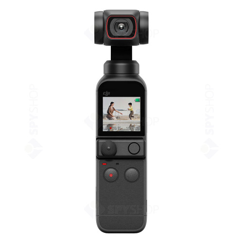  Camera video pentru sportivi Dji Pocket 2 Creator Combo CP.OS.00000121.01, 64MP, 4K, timp the functionare 140 minute, 875 mAh