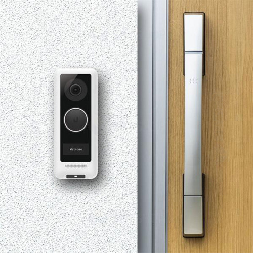 Vizor electronic cu sonerie UniFi Protect G4 UVC-G4-DOORBELL, Ecran LCD, Night Vision, microfon, Wi-Fi