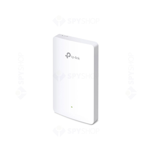 Acces Point TP-Link EAP225-WALL, 4 porturi, 2.4/5.0 GHz, 1200 Mbps, PoE