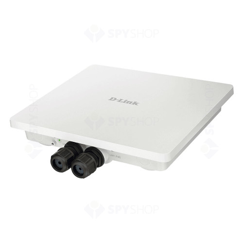 Acces Point wireless Dual Band D-Link DAP-3666, 2 porturi, 2.4/5.0 GHz, 1200 Mbps, PoE