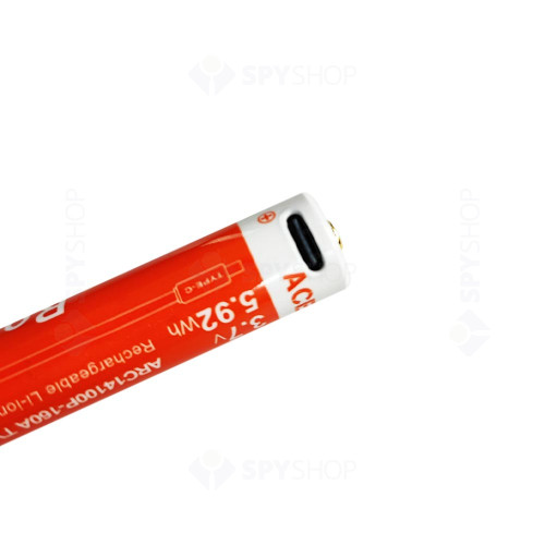Acumulator 1600mAh cu port Micro-USB pentru Pokelit 2AA Acebeam 14100P-1600A