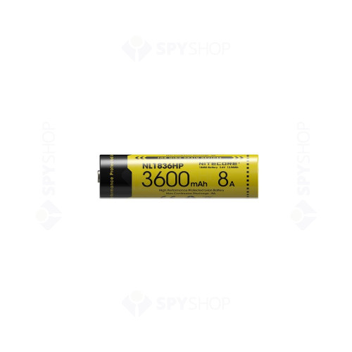 Acumulator 18650 Li-ion Nitecore NL1836HP, 3600 mAh