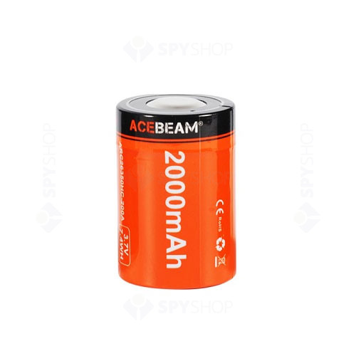 Acumulator 26350 cu port Micro-USB Acebeam ARC26350HC-200A, 2000mAh, 3.7V