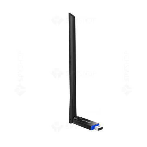 Adaptor wireless Dual Band Tenda U10, USB, 2.4/5.0 GHz, 6 dBi, 633 Mbps