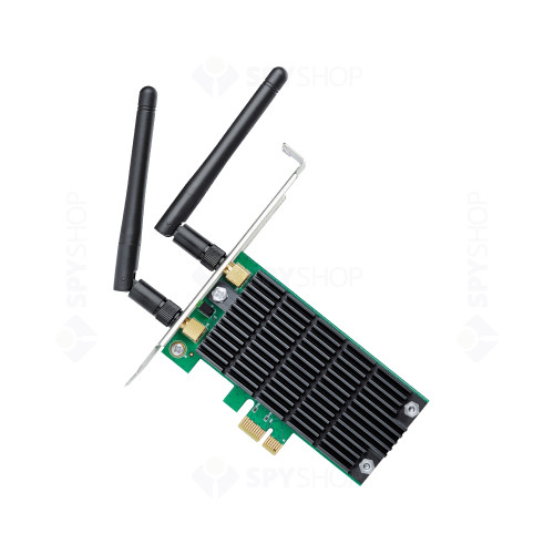 Adaptor placa retea Dual Band Wireless PCI Express TP-Link Archer T4E AC1200 , 2.45 Ghz, 867300 Mbps