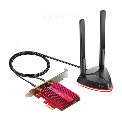 Adaptor retea Wi-Fi 6 TP-Link Archer TX3000E V2, 2402/574 Mbps, 5/2.4 Ghz, Bluetooth 5.2, WPA3
