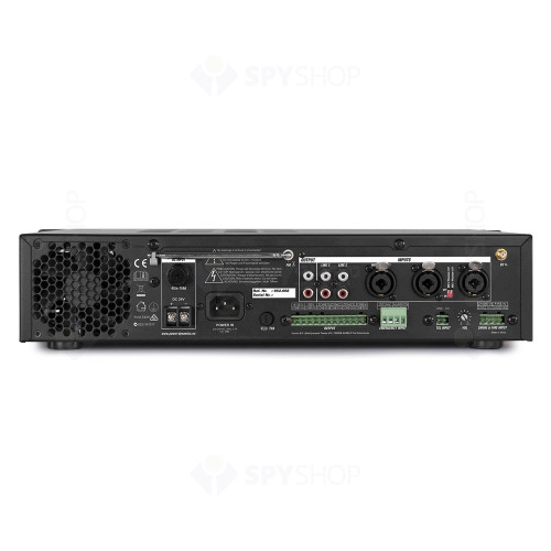 Amplificator mixer pe 4 zone Power Dynamics PDV120 952.068, USB/SD, Bluetooth, MP3, 120W RMS, 100V/8ohm