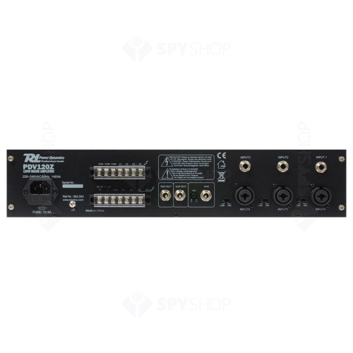 Amplificator Power Dynamics PDV060Z 952.060, 4 zone, 6 canale, 60W RMS, 8 ohm/100V