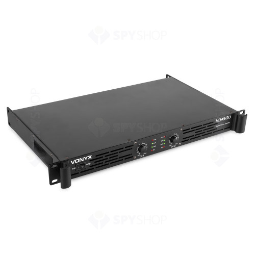 Amplificator profesional cu 2 canale Vonyx VDA500 172.044, 2x250W