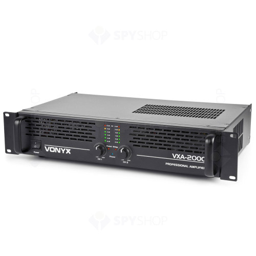 Amplificator profesional Vonyx VXA-2000 172.056, 2x1000W, 8 ohm
