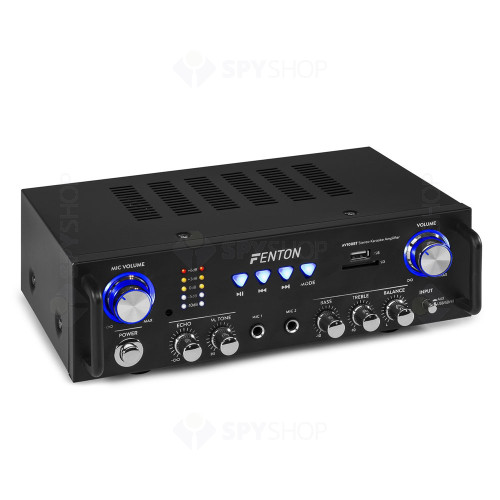 Amplificator stereo Hi-Fi Fenton AV100BT 103.209, USB/SD, Bluetooth, 2x50W, 8 ohm