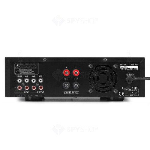 Amplificator stereo HiFi Fenton AV120BT 103.205, USB, Bluetooth, 2x60W RMS, 8 ohm