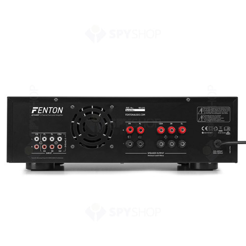 Amplificator surround Hi-Fi cu 5 canale Fenton AV340BT 103.213, USB, Bluetooth, 2x180W, 8 ohm
