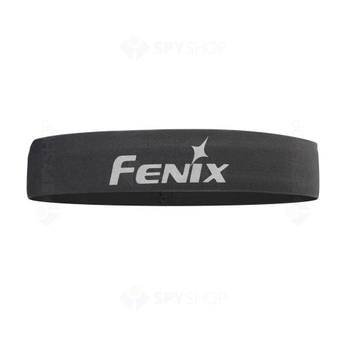Banda elastica de cap reflectorizanta pentru lanterne Fenix AFH-10, gri