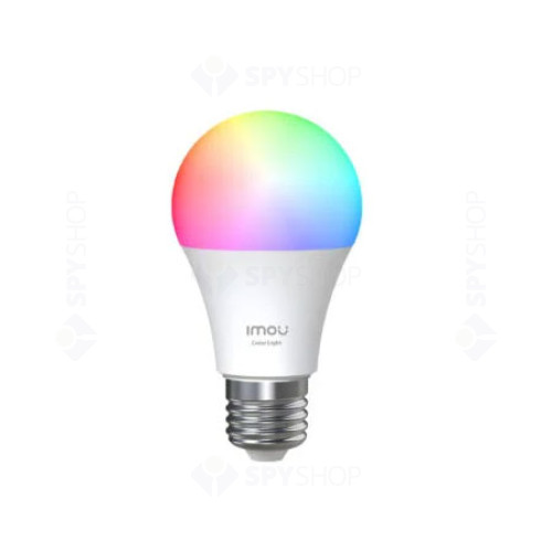 Bec LED inteligent IMOU, RGB, Dimabil, 806lm, 2700-6500K + 16 milioane de culori