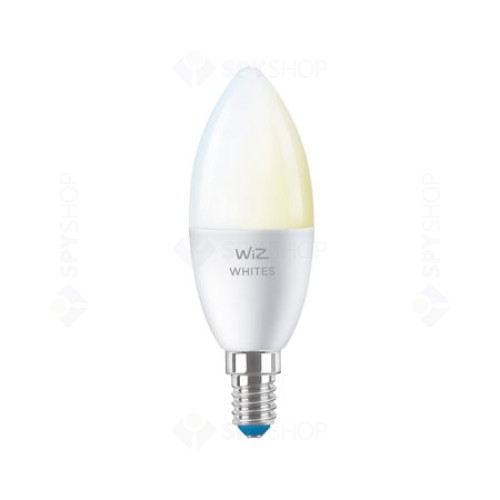 Bec LED inteligent WiZ Connected Whites, Wi-Fi, 4.9W, 470 lm, 2700-6500K