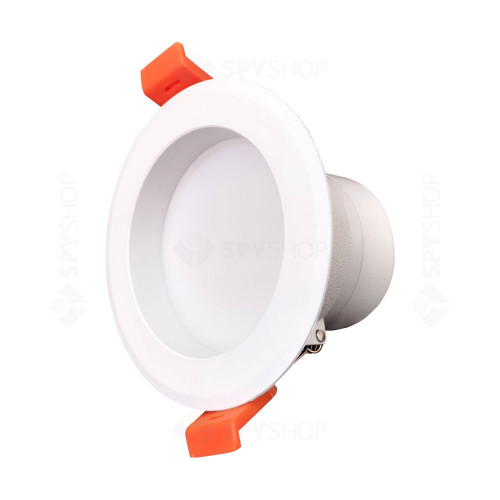 Lampa smart LED Downlight Orvibo DD20Z-05, 400 lm, 5 W, deschidere 70-80 mm, control de pe telefon