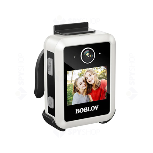 Body Camera Boblov X2, 64 GB, LCD, 2000 mAH, 7 ore inregistrare