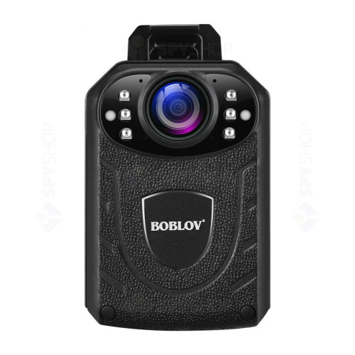 Body camera Boblov KJ21, 2K, night vision 10 m, slot card microSD, inregistrare 10 ore, protectie fisiere, 2850mAh